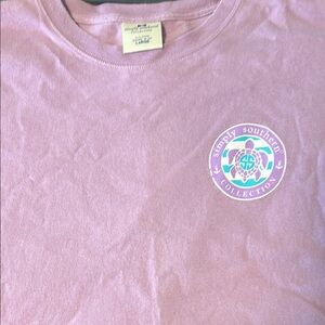 Simply Southern Purple Short Sleeve Tee